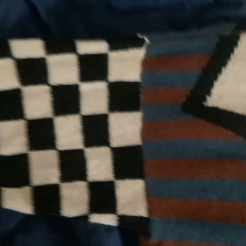 Geometric Patterned World Flag Colored Sweater - image 4